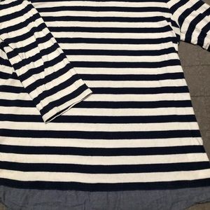 Jones New York striped shirt